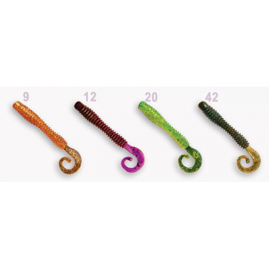 Crazy Fish Active Slug 70 mm M95 Kalmaras 8 vnt. (30-70-M95-6)