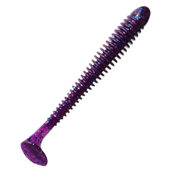 Crazy Fish Vibro Worm 50 mm 98 Kalmaras 8 vnt. (3-50-98-6)