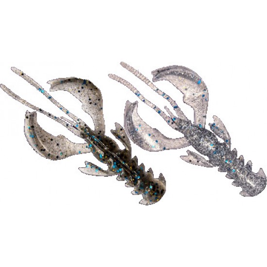 Crazy Fish Nimble V 100 mm 10D Kalmaras 5vnt. (43-100-10d-6-V) Crazy Fish Nimble V 100 mm 10D Kalmaras 5vnt. (43-100-10d-6-V)