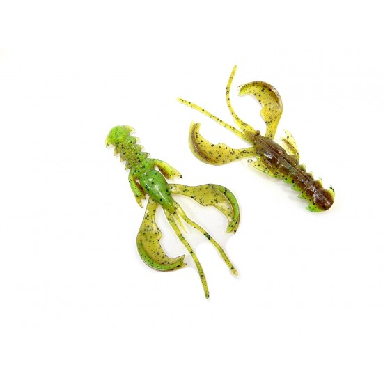 Crazy Fish Nimble V 100 mm 4D Kalmaras 5vnt. (43-100-4d-6-V)