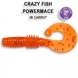 Crazy Fish Power Mace 40mm 18 Kalmaras 8vnt. (10-4-18-6)
