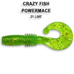 Crazy Fish Power Mace 40mm 21 Kalmaras 8vnt. (10-4-21-6)