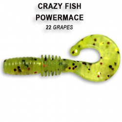 Crazy Fish Power Mace 40mm 22 Anyžis 8vnt. (10-4-22-1)