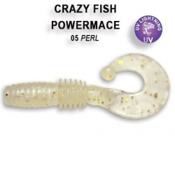 Crazy Fish Power Mace 40mm 5 Kalmaras 8vnt. (10-4-5-6)