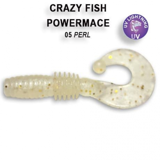 Crazy Fish Power Mace 40mm 5 Anyžis 8vnt. (10-4-5-1)