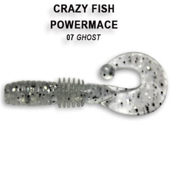 Crazy Fish Power Mace 40mm 7 Anyžis 8vnt. (10-4-7-1)