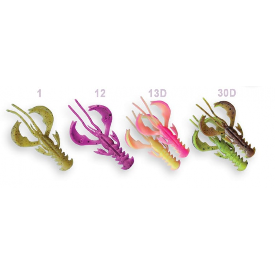 Crazy Fish Nimble 50 mm M109 Kalmaras 8 vnt. (50-50-M109-6-F)