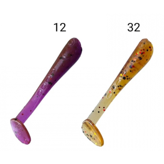 Crazy Fish Nano Minnow 27 mm 12/32 Kalmaras 16 vnt. (68-27-12/32-6)