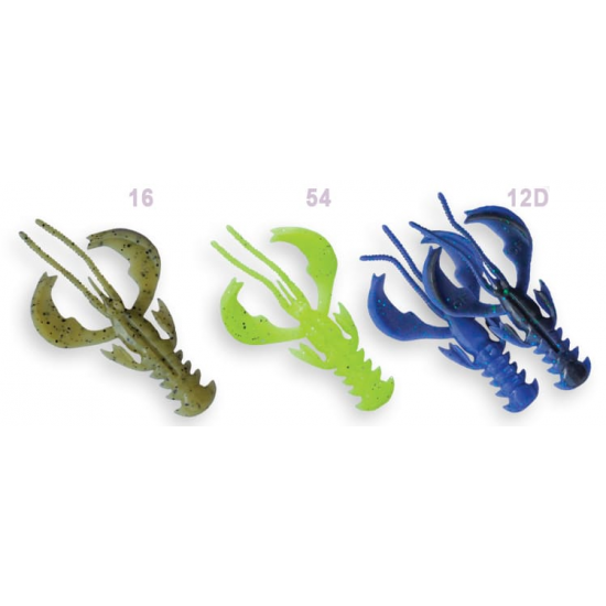 Crazy Fish Nimble 80 mm Floating M114 Kalmaras 6 vnt. (72-80-M114-6-F)