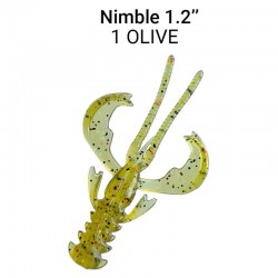 Crazy Fish Nimble 30 mm Kalmaras 16 vnt. (76-30-1-6)