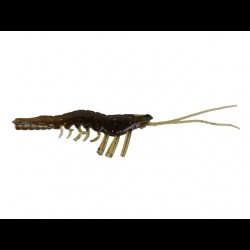 Savage Gear 3D Manic Shrimp 6.6cm Dark Olive 6 vnt.