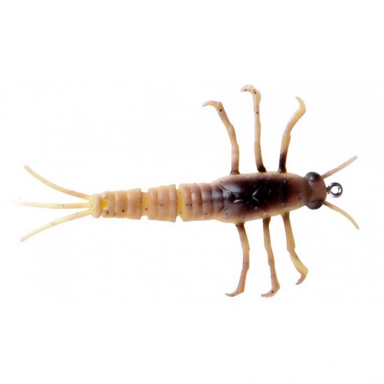 Savage Gear 3D TPE Mayfly Nymph 5cm 2.5g Yellow Belly