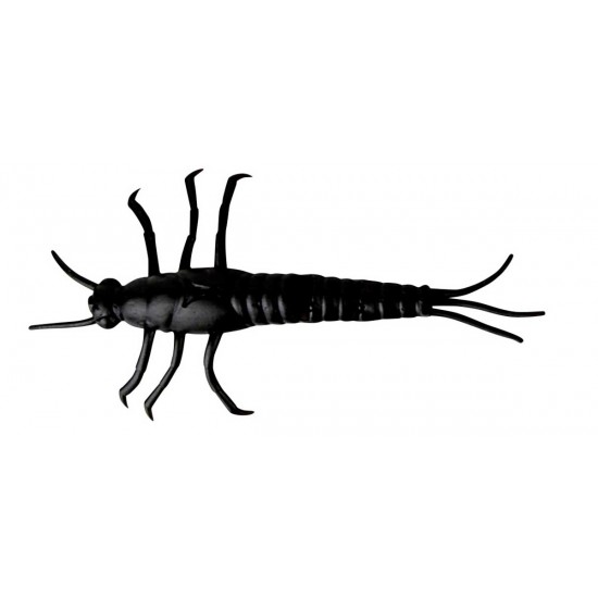 Savage Gear LB 3D PVC Mayfly 50mm Black 8 vnt.