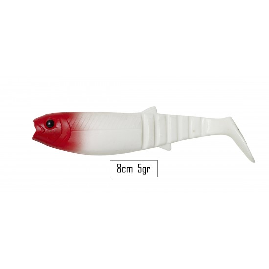 Savage Gear Cannibal 8cm 5g Red Head Savage Gear Cannibal 8cm 5g Red Head