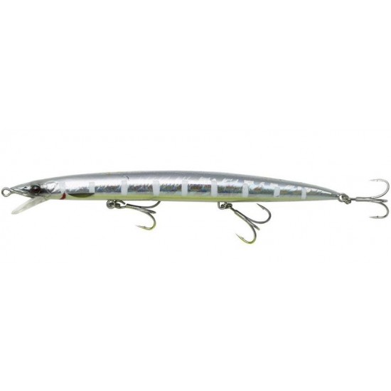 Savage Gear Sandeel Jerk minnow 175mm 29g S Zebra Glow
