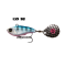 Savage Gear Fat Tail Spin 6.5cm 16g Blue Silver Pink