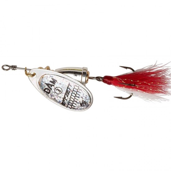 DAM FZ Executor Spinner Dressed 8g #4 Reflex Silve
