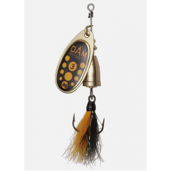 DAM FZ Executor Spinner Dressed 6g #3 Blacky