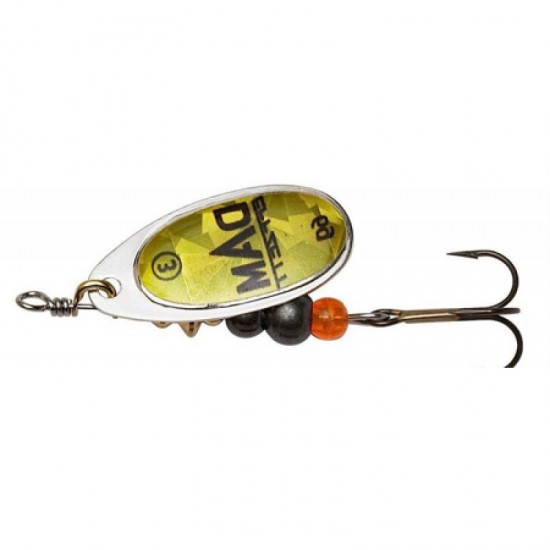 DAM FZ Fluo Spinner 4g #2 Gold