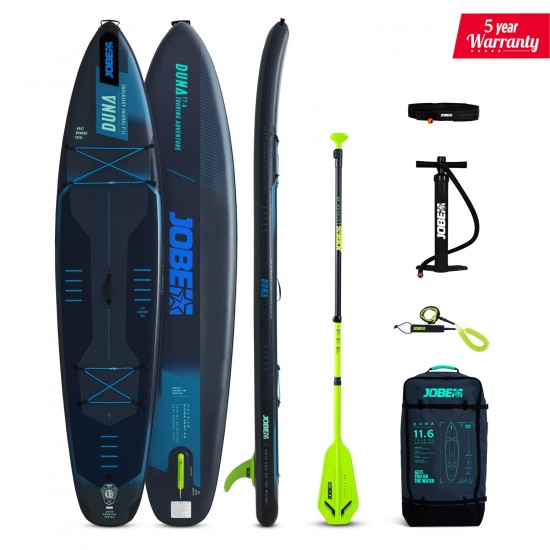 JOBE „Aero Duna“ SUP lentos komplektas, 11'6″ (350 cm), mėlynas