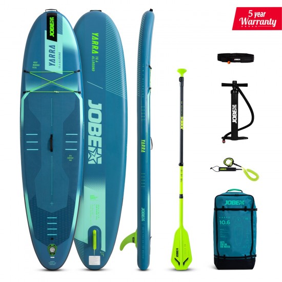 JOBE „Aero Yarra“ SUP lentos komplektas, 10'6″ (320 cm), mėlynas