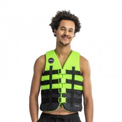 Liemenė JOBE 4 Buckle, žalios citrinos spalva 3XL