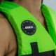 Liemenė JOBE 4 Buckle, žalios citrinos spalva 3XL