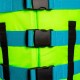 Liemenė vaikiška JOBE Nylon, žalios citrinos spalva UNIVERSAL