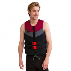 Liemenė vyriška JOBE Neoprene, burgundijos raudona spalva M