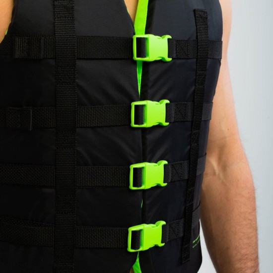 Liemenė JOBE Dual, žalios citrinos spalva  L / XL