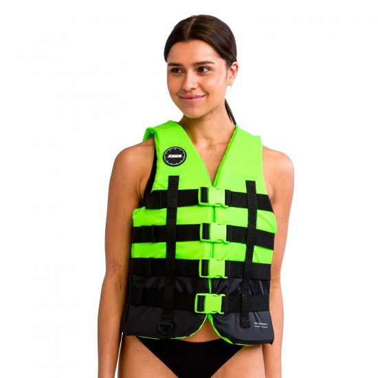 JOBE „4 Buckle“ plūdrumo liemenė, žalsva, XL