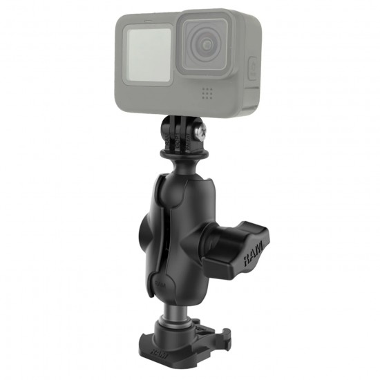 RAM® „GoPro“ bazė ir veiksmo kameros adapteris su trumpa rankena