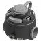 BORIKA FMr125 tvirtinimo sistema 22 / 25 mm apvaliems bėgeliams ir stovams, juoda