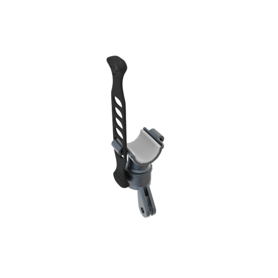 BORIKA Hf030 pasukamas žibintuvėlio laikiklis GoPro tipo jungčiai, 10–25 mm, juodas BORIKA Hf030 pasukamas žibintuvėlio laikiklis GoPro tipo jungčiai, 10–25 mm, juodas