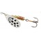Mepps Aglia Decoree Silver/Black Dots #4 9.3g