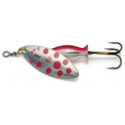 Mepps Aglia Long Heavy Silver/red Dots-silver/red #3 24g