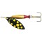 Mepps Aglia Long Heavy Black/Yello dots-gold/red #3 24g