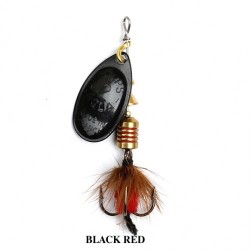 Mepps Aglia Mouche Black/Red Fly #1 3.5g