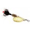 Mepps Aglia Mouche Gold/Black Fly #00 1.5g