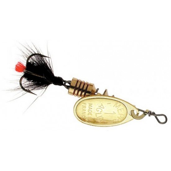Mepps Aglia Mouche Gold/Black Fly #1 3.5g
