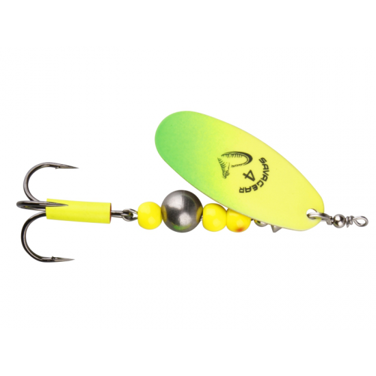 Savage Gear Caviar Spinner #4 14g Yellow / Chartreuse
